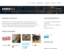 Tablet Screenshot of kadcousa.com